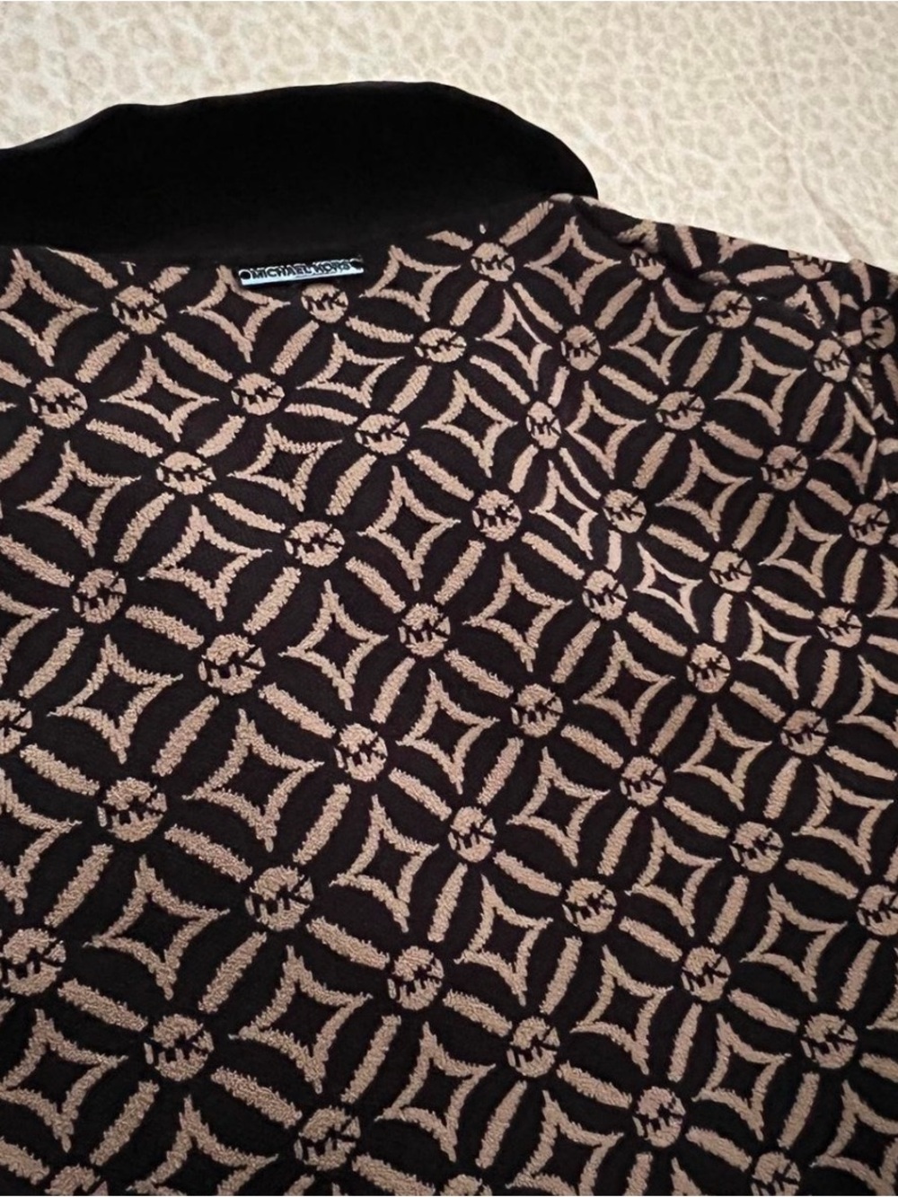 Michael Kors Logo Jacquard Polo Dress - Picture 4 of 6